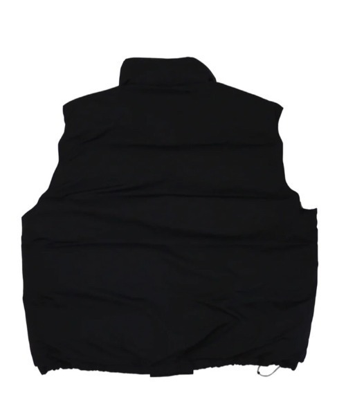 Jieda(ジエダ)の「NOSLEEVE PUFFER JACKET(ダウンベスト・メンズ・ブラック・1/2)」の2枚目の写真