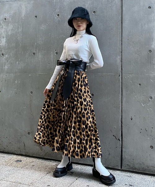 Narcissus（ナルシス）の「【Narcissus】ガラスカート（スカート・レディース・レオパード/その他・FREE）」の21枚目の写真