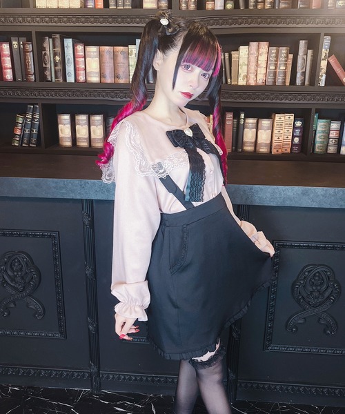 MA*RS（アメーバーマーズ）の「紐バックルスカート（スカート・レディース・ブラック/ピンク・FREE）」の19枚目の写真