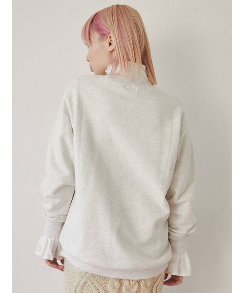 merry jenny（メリージェニー）の「We are CAT スウェット（スウェット・レディース・ネイビー/ライトグレー/オフホワイト・FREE）」の22枚目の写真