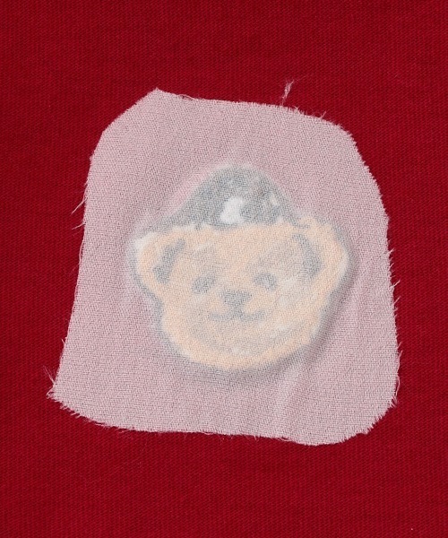 petit main(プティマイン)の「ラガー長袖Tシャツ(Tシャツ/カットソー・キッズ・レッド/ブラック・90cm/130cm/110cm/120cm/80cm/100cm)」の7枚目の写真