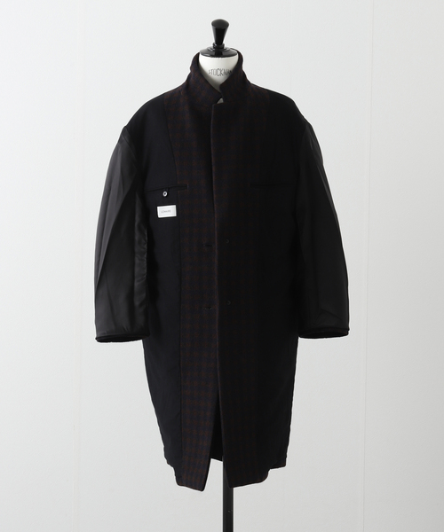 LEMAIRE（ルメール）の「【LEMAIRE / ルメール】CHESTERFIELD COAT DB CHK（チェスターコート・メンズ・ブラウン・MEDIUM/LARGE）」の14枚目の写真