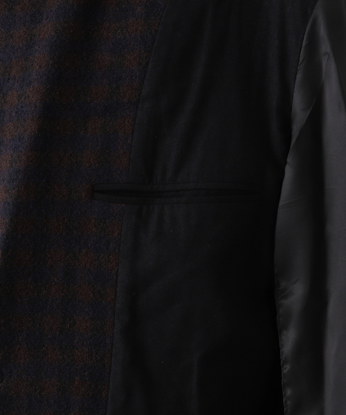 LEMAIRE（ルメール）の「【LEMAIRE / ルメール】CHESTERFIELD COAT DB CHK（チェスターコート・メンズ・ブラウン・MEDIUM/LARGE）」の16枚目の写真