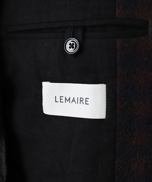 LEMAIRE（ルメール）の「【LEMAIRE / ルメール】CHESTERFIELD COAT DB CHK（チェスターコート・メンズ・ブラウン・MEDIUM/LARGE）」の18枚目の写真