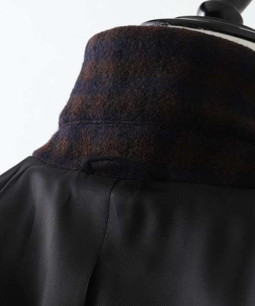 LEMAIRE（ルメール）の「【LEMAIRE / ルメール】CHESTERFIELD COAT DB CHK（チェスターコート・メンズ・ブラウン・MEDIUM/LARGE）」の19枚目の写真