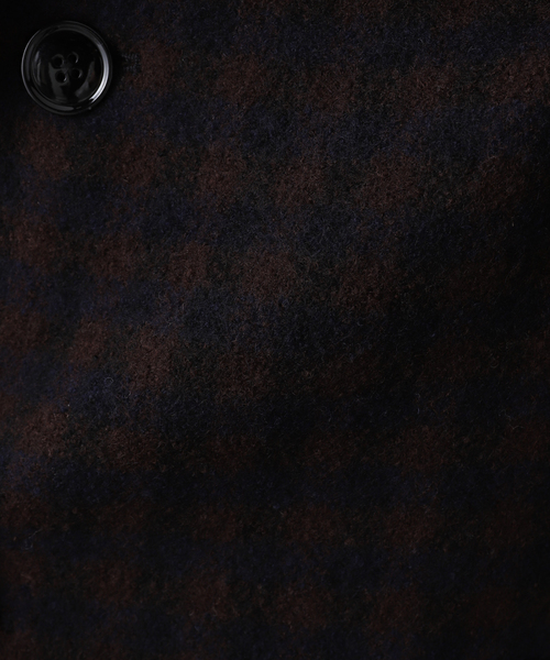 LEMAIRE（ルメール）の「【LEMAIRE / ルメール】CHESTERFIELD COAT DB CHK（チェスターコート・メンズ・ブラウン・MEDIUM/LARGE）」の21枚目の写真