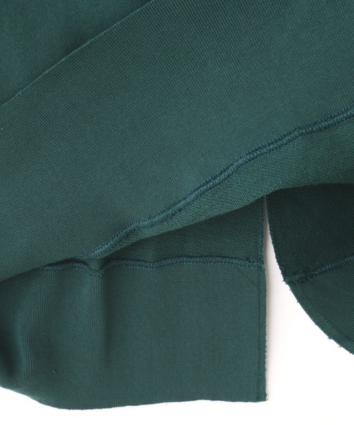 Russell Athletic(ラッセルアスレティック)の「【RUSSELL ATHLETIC × AVIREX】SWEAT ONEPIECE/ スウェットワンピース(ワンピース・レディース・ダークグリーン系/ブラック・F)」の6枚目の写真