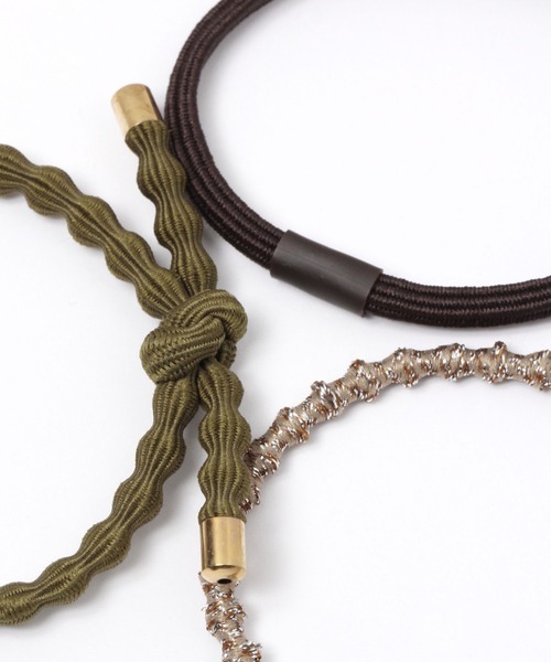 studio CLIP(スタディオクリップ)の「【daily CLIP】6SETねじりヘアゴム(ヘアゴム・レディース・カーキ/ベージュ/ボルドー/ネイビー・FREE)」の8枚目の写真