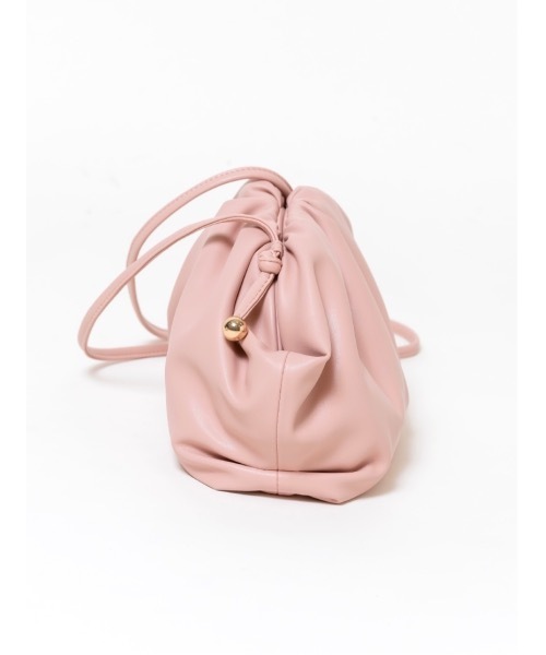 Soir,5 COCOTTE PARIS(ソワールイブニングココットパリ)の「ギャザークラスプバッグ(ハンドバッグ・レディース・グリーン/ピンク/ピンクベージュ・FREE)」の5枚目の写真