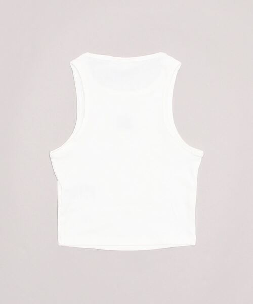 adidas（アディダス）の「アディカラー エッセンシャルズ リブ タンクトップ / アディダスオリジナルス adidas Originals（タンクトップ・レディース・ホワイト/ブラック・XX-LARGE/LARGE/MEDIUM/SMALL/X-LARGE/X-SMALL）」の5枚目の写真