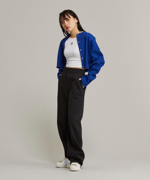 adidas（アディダス）の「アディカラー エッセンシャルズ リブ タンクトップ / アディダスオリジナルス adidas Originals（タンクトップ・レディース・ホワイト/ブラック・XX-LARGE/LARGE/MEDIUM/SMALL/X-LARGE/X-SMALL）」の9枚目の写真