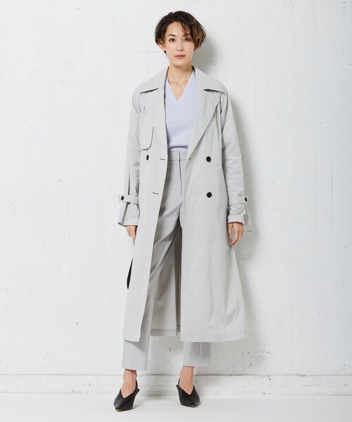 ICB(アイシービー)の「【洗える】 シンセティックフルニードル Vネックプルオーバー(ニット/セーター・レディース・ダルブルー系/ライラック系/アイボリー系/ネイビー系7/ダルブルー系7/ライトイエロー系7・SMALL)」の13枚目の写真