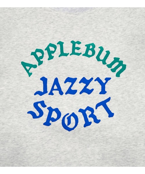 APPLEBUM（アップルバム）の「APPLEBUM×JAZZY SPORT Crew Sweat（スウェット・メンズ・アッシュグレー/ブラック・MEDIUM/LARGE/X-LARGE/XX-LARGE）」の16枚目の写真