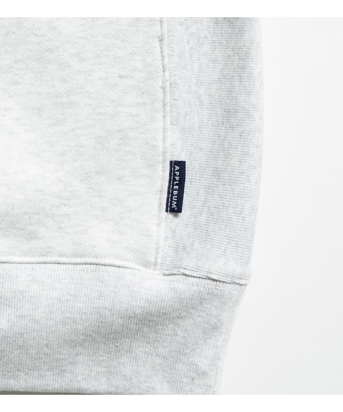 APPLEBUM（アップルバム）の「APPLEBUM×JAZZY SPORT Crew Sweat（スウェット・メンズ・アッシュグレー/ブラック・MEDIUM/LARGE/X-LARGE/XX-LARGE）」の8枚目の写真