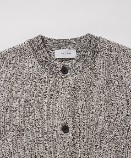 ADAM ET ROPE'（アダムエロペ）の「フロントオープン クルーネックベスト/サスティナブル（ベスト・メンズ・ブラック系その他/スミクロ・M/L）」の18枚目の写真