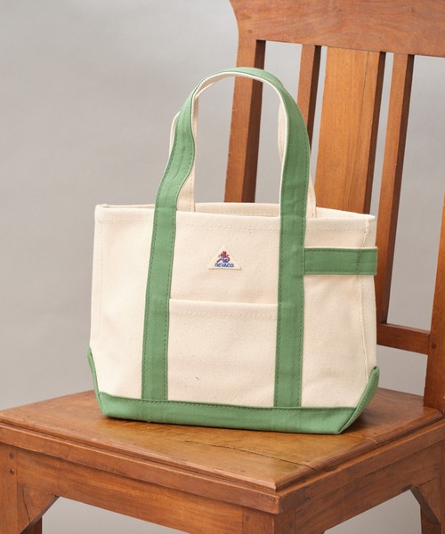 GEVACO(ゲバコ)の「【GEVACO/ゲバコ】キャンバストートバッグ sサイズ(トートバッグ・レディース・ブラック/アイボリー/ピンク/グリーン/サンドベージュ/ブルー系その他・ONE SIZE)」の4枚目の写真