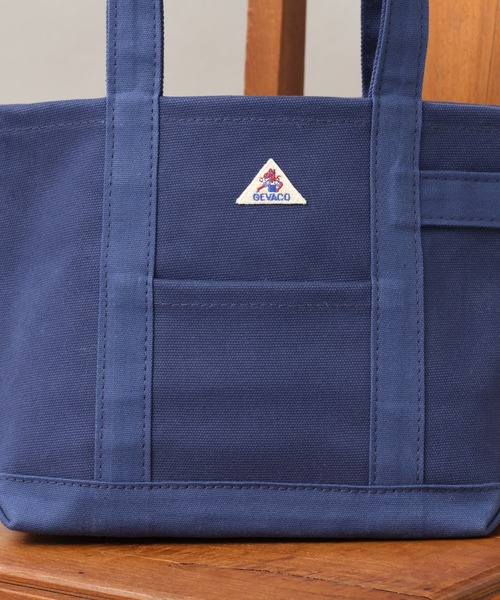 GEVACO(ゲバコ)の「【GEVACO/ゲバコ】キャンバストートバッグ sサイズ(トートバッグ・レディース・ブラック/アイボリー/ピンク/グリーン/サンドベージュ/ブルー系その他・ONE SIZE)」の7枚目の写真