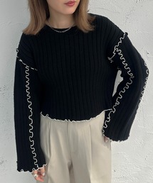 メローショート丈ニット【ZOZOTOWN限定アイテム】