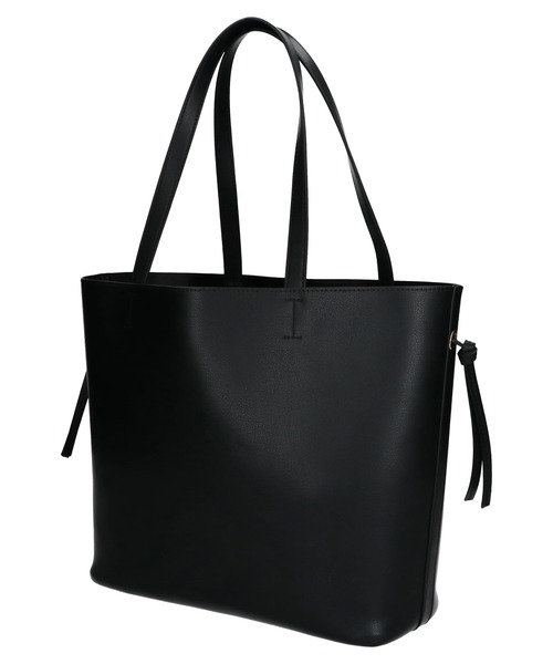 earth music&ecology（アースミュージックアンドエコロジー）の「2フェイストートバッグ（トートバッグ・レディース・ベージュ/ブラック/グレー・FREE）」の9枚目の写真