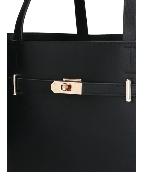 earth music&ecology（アースミュージックアンドエコロジー）の「2フェイストートバッグ（トートバッグ・レディース・ベージュ/ブラック/グレー・FREE）」の10枚目の写真