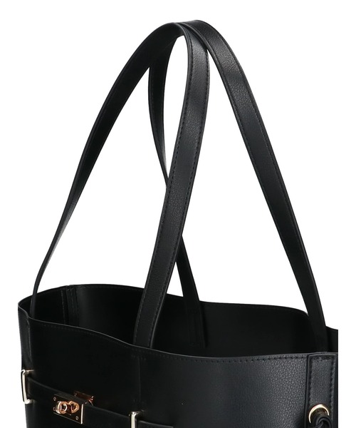 earth music&ecology（アースミュージックアンドエコロジー）の「2フェイストートバッグ（トートバッグ・レディース・ベージュ/ブラック/グレー・FREE）」の12枚目の写真