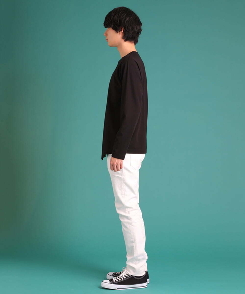 MK MICHEL KLEIN HOMME (エムケーミッシェルクランオム)の「レイヤードカットソー(Tシャツ/カットソー・メンズ・ホワイト/ゴールド/ブラック・51/46/48)」の21枚目の写真