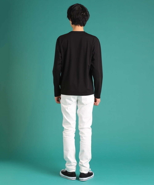 MK MICHEL KLEIN HOMME (エムケーミッシェルクランオム)の「レイヤードカットソー(Tシャツ/カットソー・メンズ・ホワイト/ゴールド/ブラック・51/46/48)」の14枚目の写真