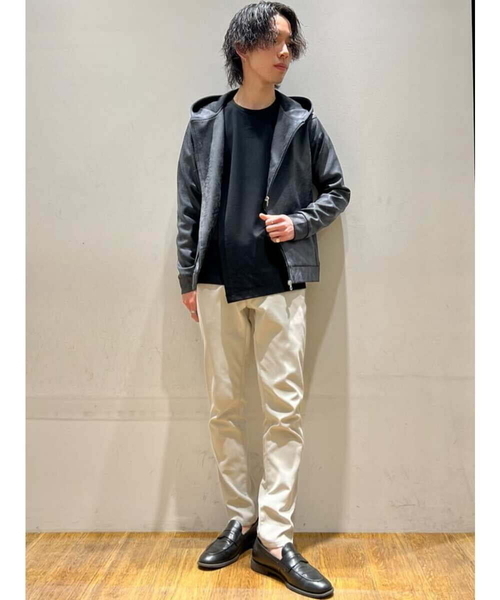 MK MICHEL KLEIN HOMME (エムケーミッシェルクランオム)の「レイヤードカットソー(Tシャツ/カットソー・メンズ・ホワイト/ゴールド/ブラック・51/46/48)」の5枚目の写真