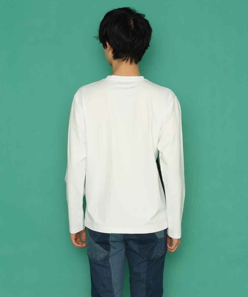 MK MICHEL KLEIN HOMME (エムケーミッシェルクランオム)の「レイヤードカットソー(Tシャツ/カットソー・メンズ・ホワイト/ゴールド/ブラック・51/46/48)」の22枚目の写真