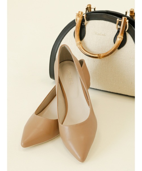 Te chichi(テチチ)の「ヒールパンプス(パンプス・レディース・ミント/ベージュ/ブラック・38/37)」の3枚目の写真