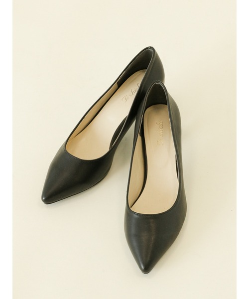 Te chichi(テチチ)の「ヒールパンプス(パンプス・レディース・ミント/ベージュ/ブラック・38/37)」の2枚目の写真