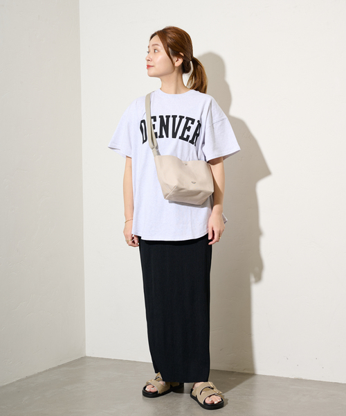 ORCIVAL（オーシバル）の「《追加3》【ORCIVAL / オーシバル】LCV SHOULDER POUCH MEDIUM：ショルダーバッグ（ショルダーバッグ・レディース・グリーン/ブラック/ベージュ・FREE）」の10枚目の写真