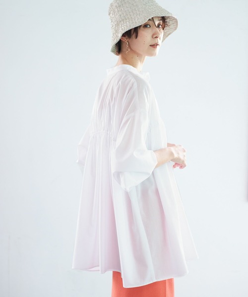 LEPSIM（レプシィム）の「シャーリングマエアキブラウス 182647