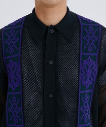 TOGA VIRILIS（トーガ ビリリース）の「Mesh knit shirt（シャツ