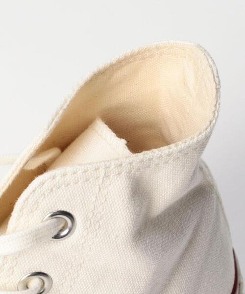 CONVERSE ALL STAR（コンバースオールスター）の「【CONVERSE ALLSTAR】ハイカットスニーカーUS HI（スニーカー・レディース・オフホワイト/ブラック・23.5/24/23）」の6枚目の写真