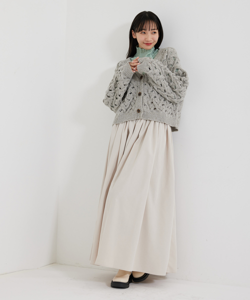 Jayro（ジャイロ）の「楊柳ラグランハイネックブラウス（シャツ/ブラウス・レディース・オレンジ/ライトグリーン/ホワイト系その他・M）」の13枚目の写真