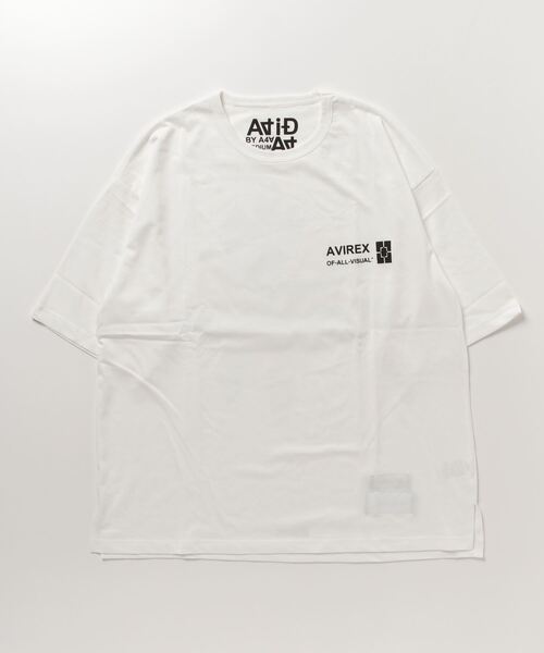 AVIREX（アヴィレックス）の「【直営店限定】AVIREX × A4A SPLASH PAINT SHORT SLEEVE T-SHIRT / スプラッシュペイント ショートスリーブ Tシャツ / AVIREX / アヴィレックス（Tシャツ/カットソー・メンズ・ホワイト/ブラック・M/L）」の18枚目の写真