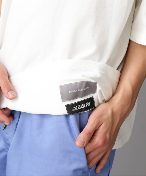 AVIREX（アヴィレックス）の「【直営店限定】AVIREX × A4A SPLASH PAINT SHORT SLEEVE T-SHIRT / スプラッシュペイント ショートスリーブ Tシャツ / AVIREX / アヴィレックス（Tシャツ/カットソー・メンズ・ホワイト/ブラック・M/L）」の14枚目の写真