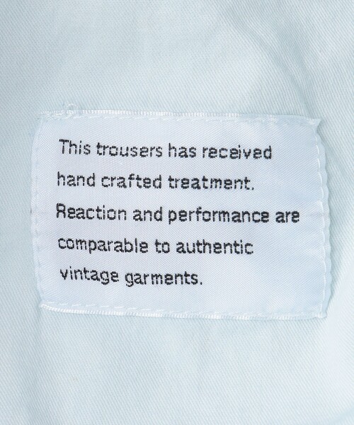 CELLAR DOOR（セラドール）の「＜CELLAR DOOR＞ ウォッシュ デニムパンツ（デニムパンツ・メンズ・ライトブルー・44/46/48）」の7枚目の写真