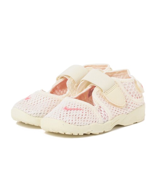 NIKE（ナイキ）の「NIKE / リフト 2（11～16cm） ナイキ スニーカー シューズ FB5528 人気（スニーカー・キッズ・グレー/オフホワイト/ピンク・11/12/13/14/15 /16）」の2枚目の写真