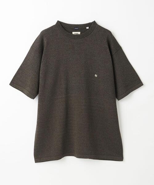 nanamica（ナナミカ）の「＜nanamica × monkey time＞ C/P CREW NECK/Tシャツ（Tシャツ/カットソー・メンズ・ダークブラウン/ネイビー・S/M/XS）」の4枚目の写真