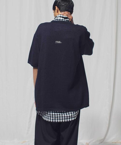 nanamica（ナナミカ）の「＜nanamica × monkey time＞ C/P CREW NECK/Tシャツ（Tシャツ/カットソー・メンズ・ダークブラウン/ネイビー・S/M/XS）」の14枚目の写真