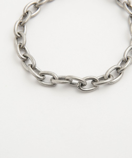 NANO universe（ナノユニバース）の「LB.04/日本製Tバーチェーンブレスレット（ブレスレット・メンズ・シルバー・FREE）」の3枚目の写真