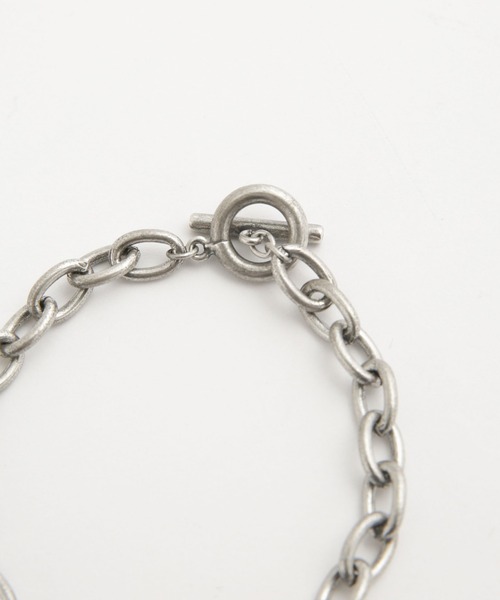 NANO universe（ナノユニバース）の「LB.04/日本製Tバーチェーンブレスレット（ブレスレット・メンズ・シルバー・FREE）」の4枚目の写真