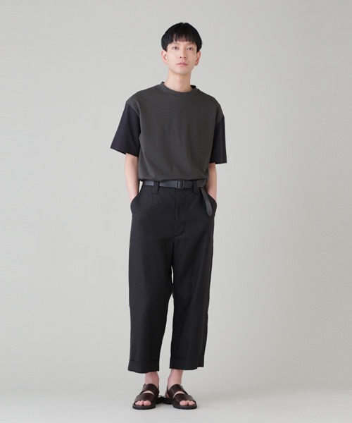 MARGARET HOWELL（マーガレットハウエル）の「SUITING LINEN（その他パンツ・メンズ・ブラック・SMALL/LARGE/MEDIUM）」の2枚目の写真