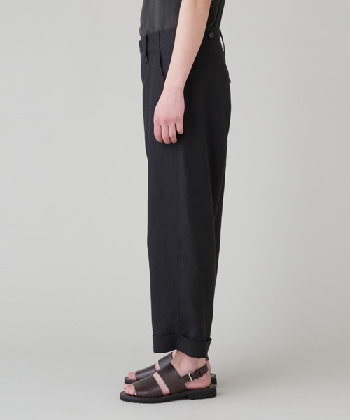 MARGARET HOWELL（マーガレットハウエル）の「SUITING LINEN（その他パンツ・メンズ・ブラック・SMALL/LARGE/MEDIUM）」の3枚目の写真