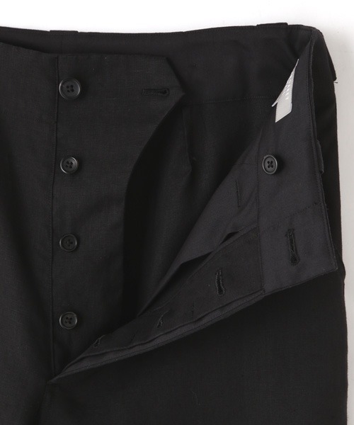 MARGARET HOWELL（マーガレットハウエル）の「SUITING LINEN（その他パンツ・メンズ・ブラック・SMALL/LARGE/MEDIUM）」の6枚目の写真