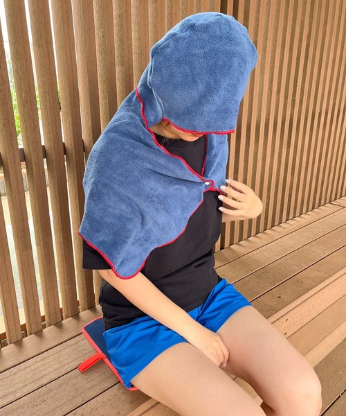 piliq / ピリック 】 マイクロファイバー フード付き タオル