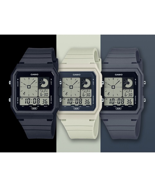 CASIO(カシオ)の「CASIO CLASSIC / LF-20W-1AJF(デジタル腕時計・メンズ・ブラック・FREE)」の3枚目の写真