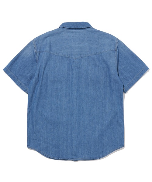 Levi's（リーバイス）の「リーバイス/Levi's リラックスフィット ウエスタンシャツ ストーンウォッシュ TOMBSTONE STONEWASH（シャツ/ブラウス・メンズ・ライトインディゴブルー・S/M/L/XL）」の7枚目の写真